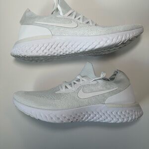 NIKE EPIC REACT FLYKNIT TRUE WHITE